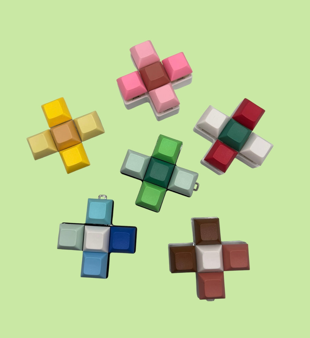 5 Key Cross Fidget Clicker
